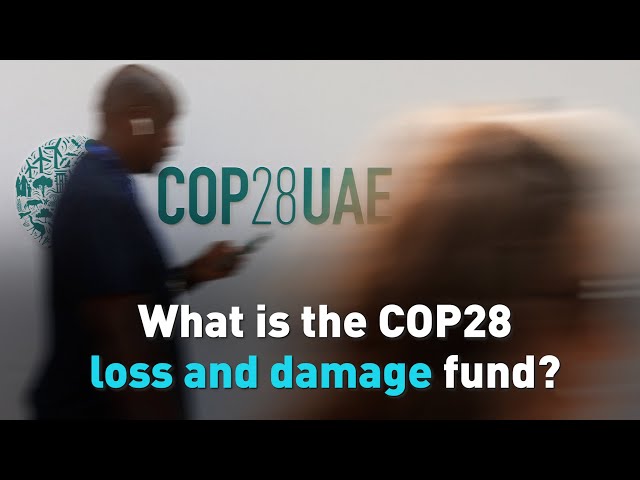 What is the COP28 loss and damage fund?