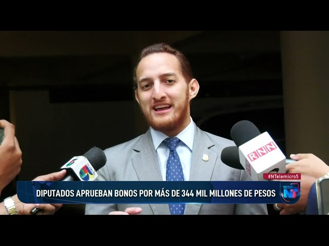 Diputados aprueban bonos por más de 344 mil millones de pesos