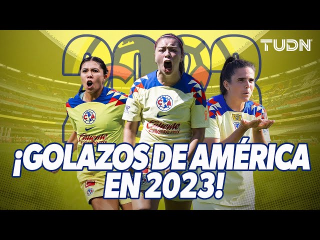 ¡PURA CALIDAD! ⚽️ 10 GOLAZOS del América Femenil durante el 2023 | TUDN