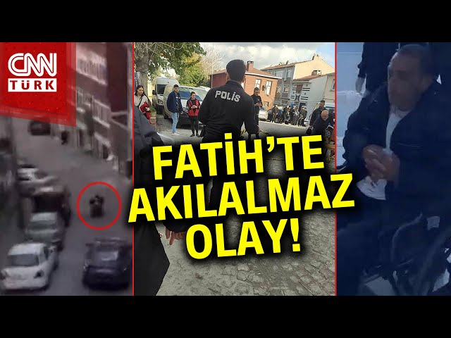 Fatih'te Bir Adam Tekerlekli Sandalye İle Gelip Eski Eşini Vurdu! #Haber