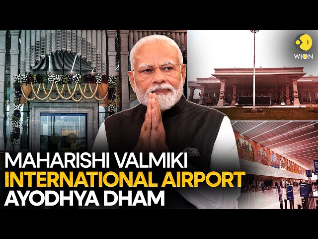 WION LIVE: PM Narendra Modi inaugurates Maharishi Valmiki International Airport Ayodhya Dham | WION