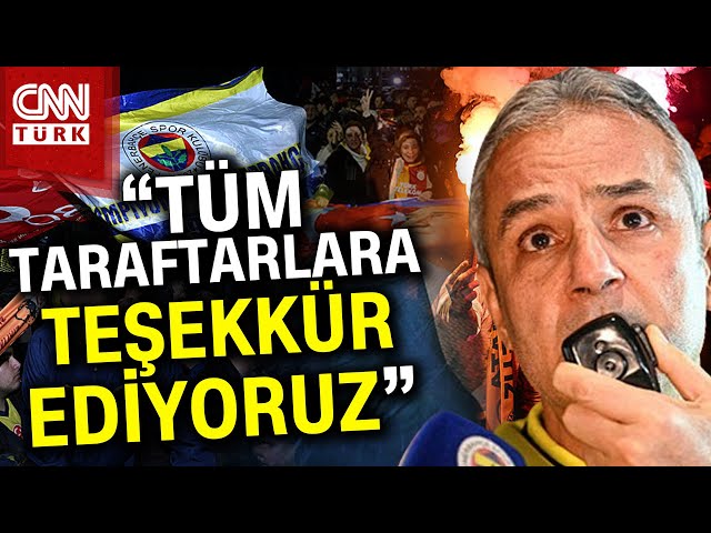 Fenerbahçe İstanbul'da Büyük Bir Coşkuyla Karşılandı! İşte İsmail Kartal'dan İlk Açıklama.