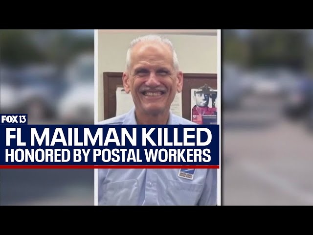 USPS honors Florida postal worker killed on the job