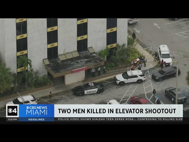 Two men die in Miami Gardens office building shootout