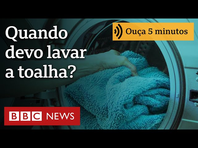 Com que frequência deve-se lavar a toalha para evitar riscos à saúde?