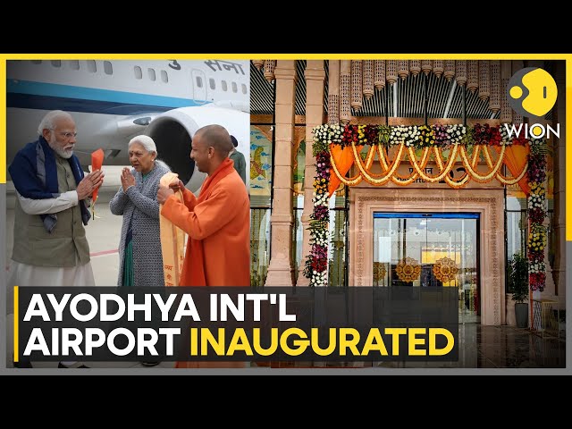 PM Modi in Ayodhya: Maharishi Valmiki Int'l Airport inaugurated by PM Modi in Ayodhya | WION