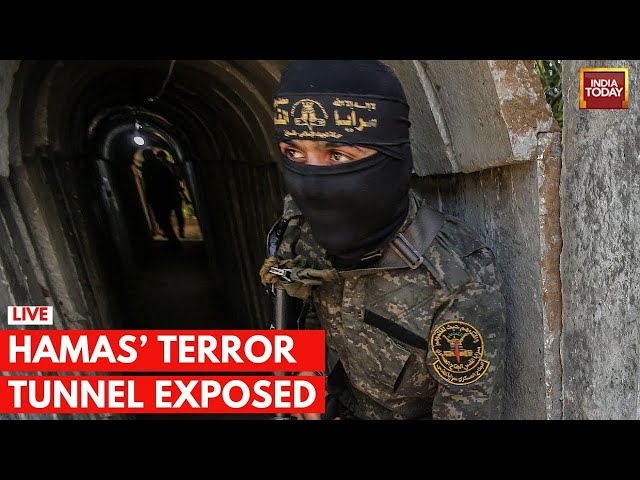 Israel Hamas War LIVE: Israeli Army Uncovers Hamas' Longest Tunnel In Gaza | Israel Palestine W