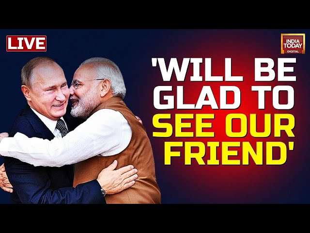 International News Live: Putin Invites PM Modi To Visit Russia  | India -Russia Ties | India Today