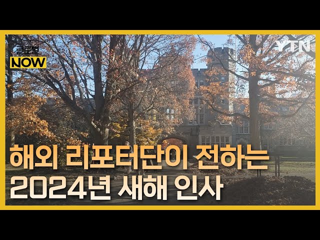 해외리포터단 새해 인사 / YTN korean