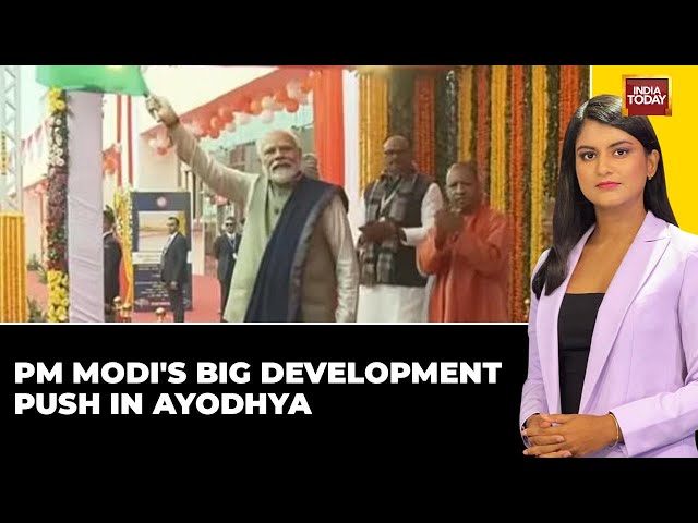 PM Modi Inaugurates New Ayodhya Airport, Launches Projects Worth Rs 15,700 Crores