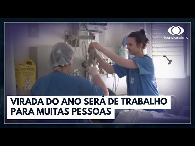 Festa, não! Réveillon será de trabalho para muitas pessoas | Jornal da Noite