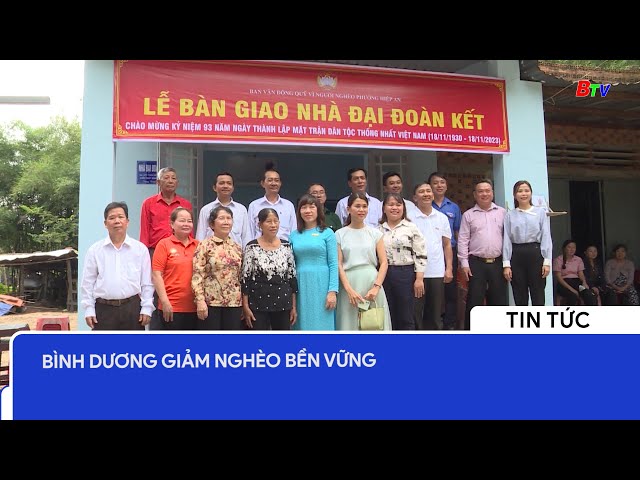 Bình Dương giảm nghèo bền vững