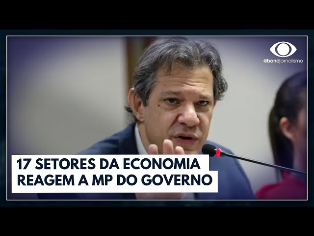 Desoneração da folha: 17 setores reagem a MP do governo | Jornal da Noite