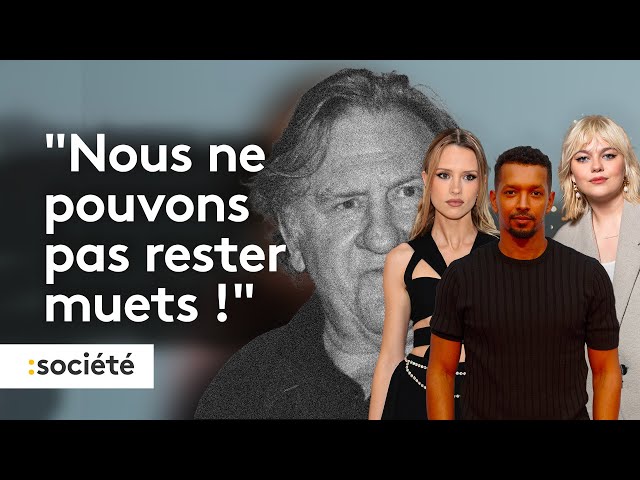 Affaire Gérard Depardieu : Angèle, Médine et plus de 600 artistes signent une contre-tribune