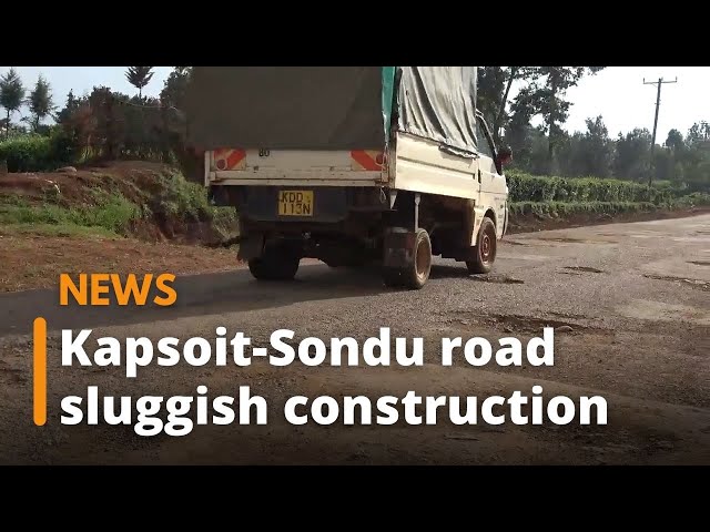 Residents angered by Sluggish pace of Kapsoit-Sondu road construction