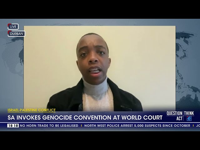 Israel-Palestine Conflict | SA invokes genocide convention at World Court