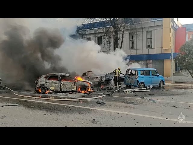 Al menos 14 muertos en un ataque ucraniano contra la ciudad rusa de Bélgorod