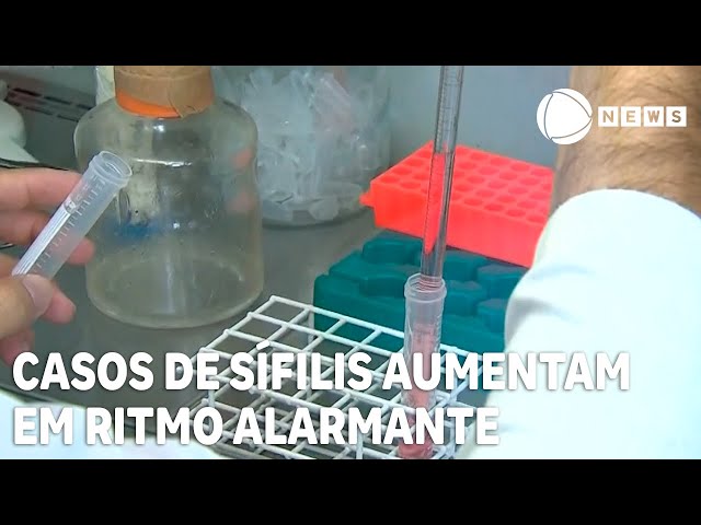 Casos de sífilis aumentam em ritmo alarmante no Brasil