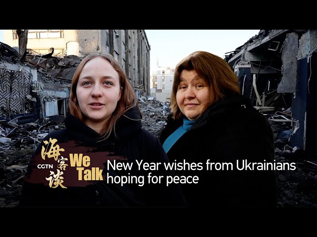 We Talk: New Year wishes from Ukrainians hoping for peace