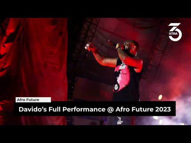 Davido's Full Energetic Performance at AfroFuture 2023  | #3Xtra