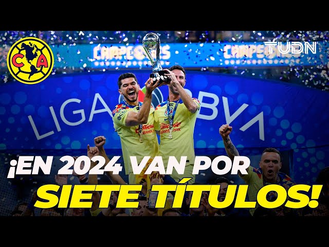 ¡UNA LOCURA! ¡AMÉRICA podría ganar hasta siete títulos en 2024! | TUDN