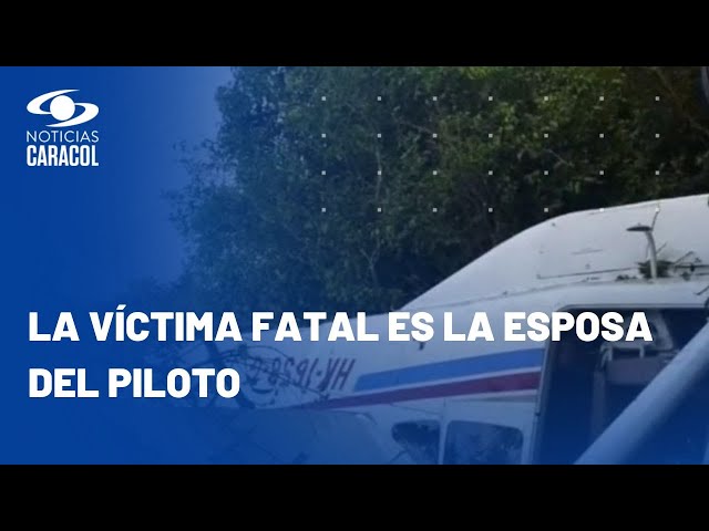 Un muerto y un herido dejó accidente de avioneta en Paz de Ariporo, Casanare