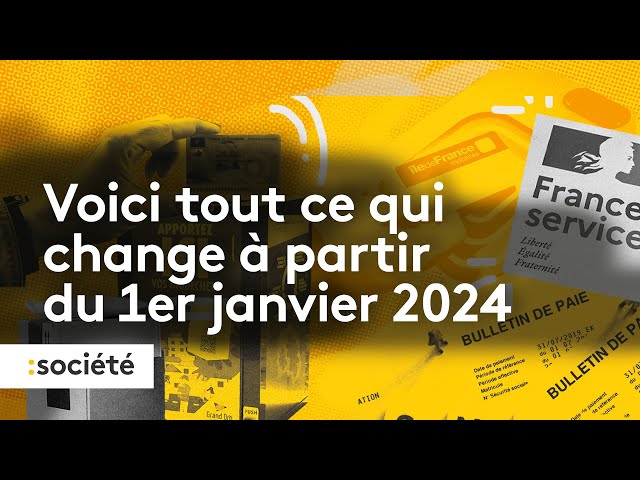 Hausse du smic et des retraites, prix du tabac... Tout ce qui change à partir du 1er janvier 2024