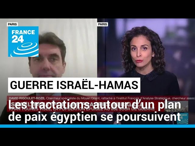 Guerre Israël-Hamas : les tractations autour d’un plan de paix égyptien se poursuivent