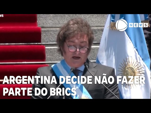 Argentina decide não entrar para o grupo do Brics