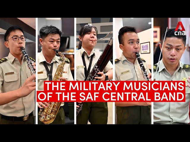 The military musicians of the SAF Central Band