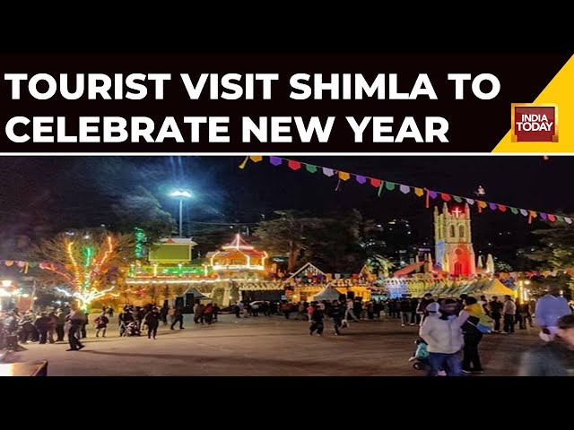 Thousands Of Tourist Visit Shimla To Celebrate New Year Eve | India Today News