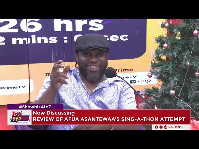 Afua Asantewaa Singathon scariest moment | Voice coach reveals. #ShowbizAtoZ