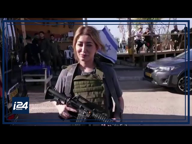 L'ancienne Miss Irak Sarah Idan, en visite de solidarité en Israël