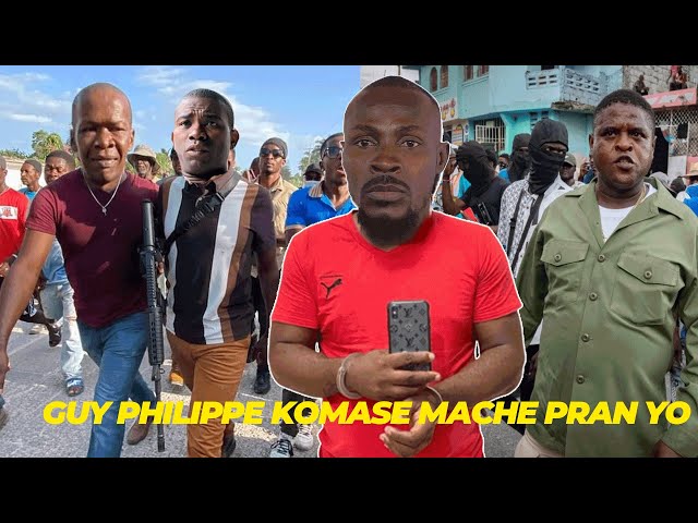 Guy Philippe Met Pye Sou kou gang Yo, Bandi Yo mande Padon, Ayiti Jwenn Sovè A?