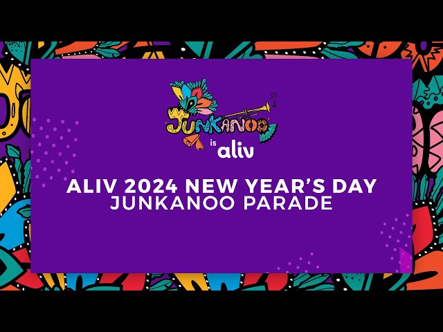 Aliv 2024 New Year's Day Junkanoo Parade.