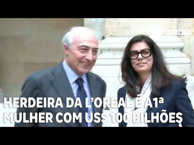 Herdeira da L'Oreal se torna a primeira mulher com US$ 100 bilhões