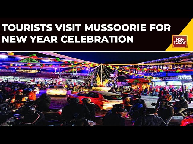 Tourists Visit Mussoorie For New Year Celebration | Hotel Occupancy Decreases By 25%