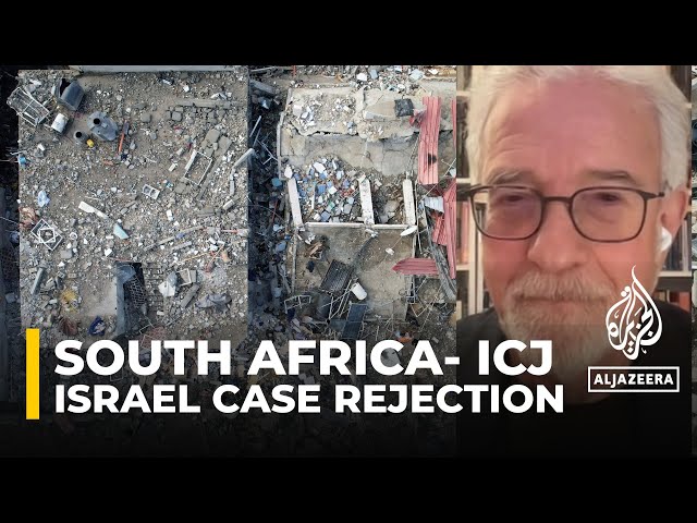 Israel has rejected the case at the UN court & says South Africa is collaborating with terrorist