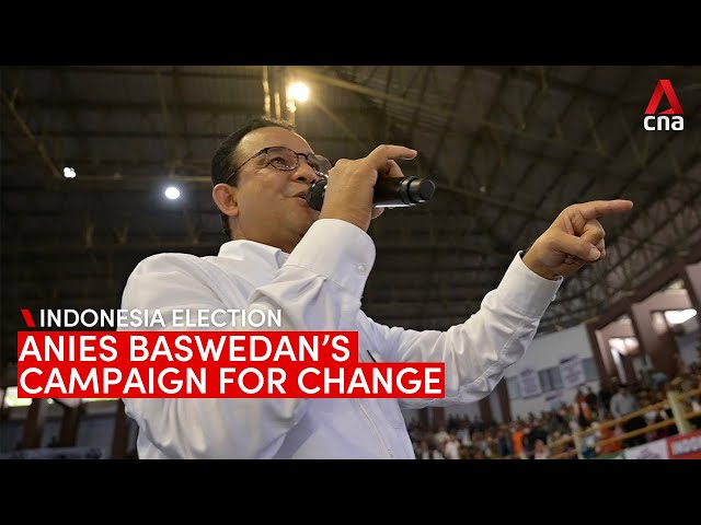 Anies Baswedan's campaign for Indonesia's presidency