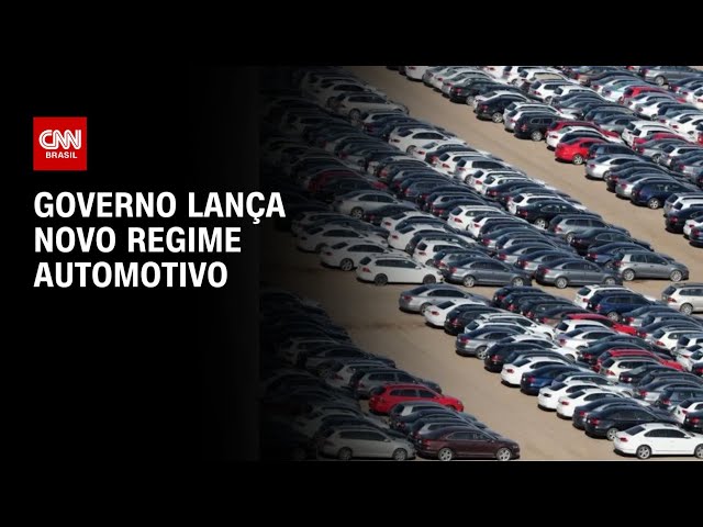 Governo lança novo regime automotivo e prevê quase R$ 20 bi em incentivos até 2028 | CNN PRIME TIME