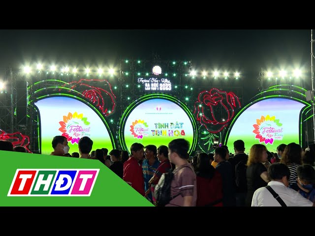 Livestream Trước giờ khai mạc Festival Hoa Kiểng Sa Đéc lần thứ I năm 2023, ngày 30/12/2023 | THDT