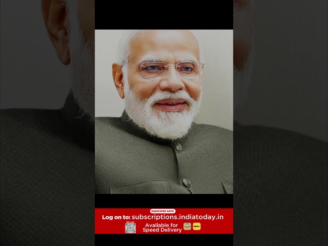 India Today Exclusive With PM Narender Modi