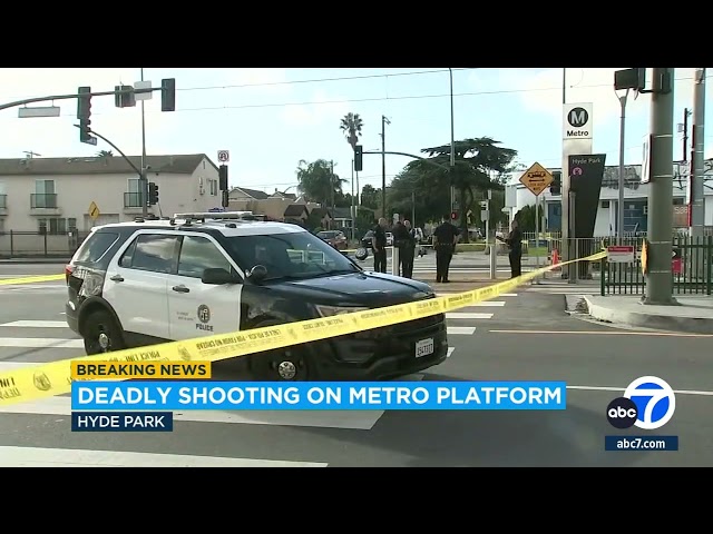 Man fatally shot near Metro K Line train platform in Hyde Park area, police say