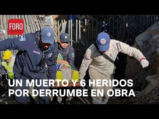 Derrumbe en obra de Hidalgo deja un muerto y 6 heridos - Las Noticias