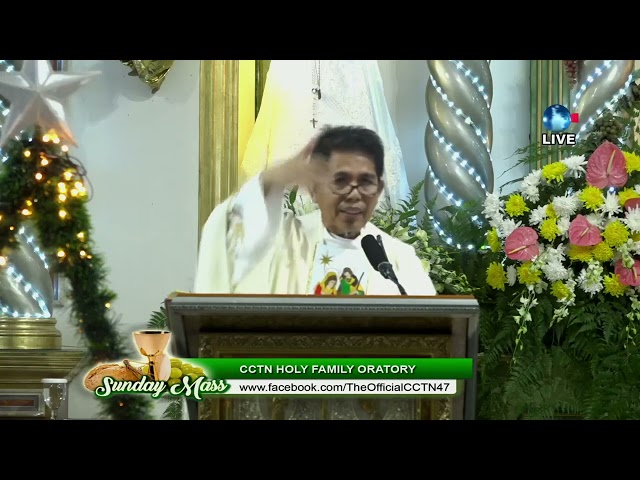 31 DECEMBER 2023 =  HOMILY by Rev.  Fr.  Jose Adonis Aquino