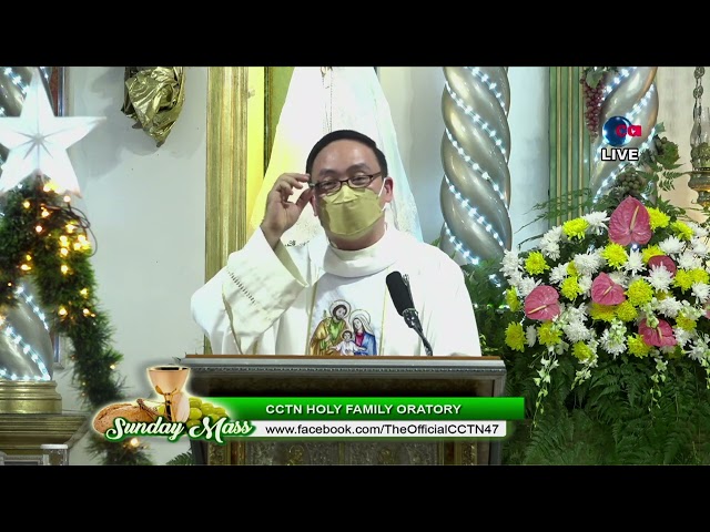 31 DECEMBER 2023 -  HOMILY by Rev.  Fr.  Jesper John Petralba