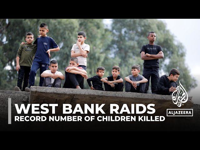 2023 is the worst year on record for the killing of children in the occupied West Bank: UN