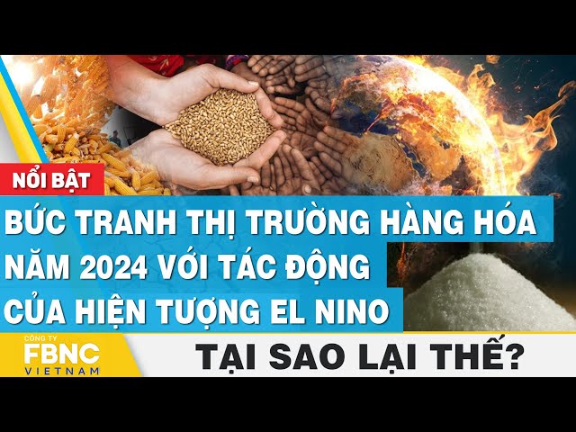 Bức tranh thị trường hàng hóa năm 2024 với tác động của hiện tượng El nino | Tại sao lại thế? | FBNC