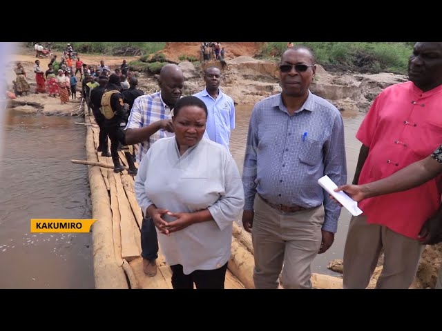 State of Kakumiro roads - Premier Nabbanja tours roads affected by heavy rains in district