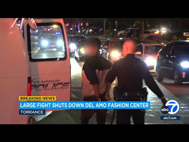 Large fight involving juveniles shuts down Del Amo Fashion Center mall in Torrance, police say